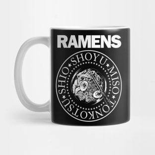 Ramens Funny Retro Pop Punk Rock Ramen Food Vintage Mug